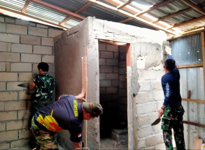 Pembangunan MCK Satgas TMMD Terus Berlanjut, Berikan Manfaat Nyata bagi Warga