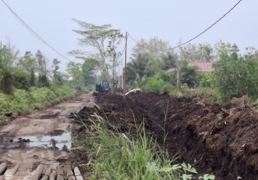 Satgas TMMD Kodim 1016/Plk Bangun Drainase, Bermanfaat bagi Warga Saat Musim Hujan